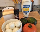 Foto del paso 1 de la receta: Huevos rellenos