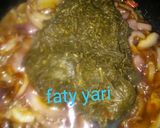 A picture of step 3 of Miyar soya rama or miyar yakuwa.