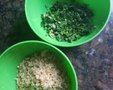 Foto del paso 1 de la receta: Bombitas de ricota, nuez y roquefort 😋😋😋