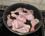 Foto del paso 1 de la receta: Pollo con calabacín