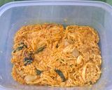 Foto langkah ke 4 dari resep Nasi Bakar Ayam Suwir.