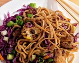 A picture of step 2 of Pad Thai.