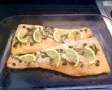 Foto del paso 1 de la receta: Salmón al horno en un plis plas