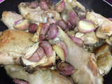 Pollo al ajillo Mariluz