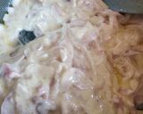 Foto del paso 3 de la receta: Fideos veganos con crema de rabanitos y panceta