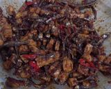 Foto langkah ke 3 dari resep Sambal Goreng Ikan Teri & Tahu Tempe.