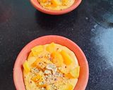 A picture of step 3 of Mango shrikhand ❤️😋😋😋😋😋❤️.