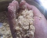 A picture of step 6 of Ajwain ladoo.