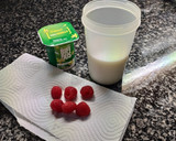 Foto del paso 1 de la receta: Batido de Frambuesa