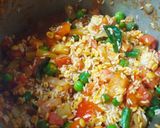 A picture of step 3 of Bisi bele bath.