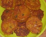 A picture of step 2 of Corn Chana dalTikki.