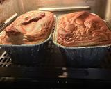 Hình bước làm 4 của món Soufflé (bánh trứng phồng)