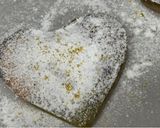 A picture of step 10 of Cookpad Valentine Matcha Heart Cake.