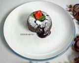 Foto langkah ke 7 dari resep Choco Lava Cake Kukus Lumer Magic Com.
