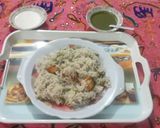 A picture of step 9 of INSTANT PULAV /PULAV PARDA /PULAV- E- CURTAINS. 👩‍🍳🥘💐.