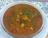 A picture of step 9 of Malvani prawns curry.
