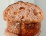 Foto langkah ke 20 dari resep Nastar Ubi Ungu Sourdough Bread.