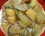 কাচা পেপের তরকারি রেসিপির ধাপ 4 ছবি