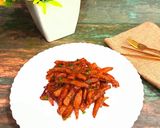 A picture of step 12 of Honey chilli potato.