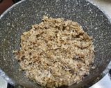 A picture of step 3 of Fried Polenta Hearts with Pioppini Mushroom Ragù.