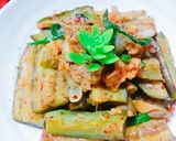Hình bước làm 3 của món Món chay:Cà tím xào chua ngọt