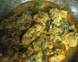 A picture of step 6 of Methi Fenugreek Chicken.