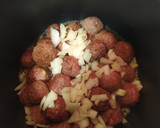 Foto del paso 5 de la receta: Albóndigas con setas al Hopkins