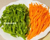 A picture of step 3 of Garlic Green Beans.
