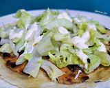 Foto del paso 6 de la receta Taco burger de cerdo con mermelada de bacon y cebolla