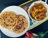 मजेदार पनीर की सब्जी विद लच्छा पराठा रेसिपी चरण 8 फोटो