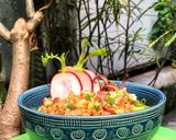 Hình bước làm 8 của món Cơm chiên hải sản