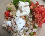 વેજીટેબલ ક્લબ સેન્ડવીચ (Vegetable Club Sandwich Recipe In Gujarati) રેસીપી સ્ટેપ2ફોટો