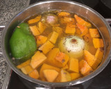 Foto del paso 1 de la receta: Lentejas con calabaza