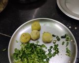 A picture of step 1 of Winter special methi paratha.