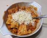 A picture of step 3 of Pasta that gives strength.