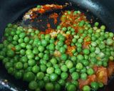 A picture of step 2 of Turnip and Potato Curry with Green Peas.