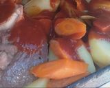 Foto del paso 2 de la receta: Estofado de capón al horno
