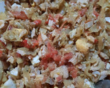 Foto del paso 6 de la receta: Tarta de pollo con morrón de lata y tomate