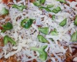 A picture of step 4 of Pizza Lovers' Pie.