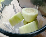 Foto del paso 1 de la receta: Smoothie de pepino
