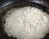 A picture of step 3 of Creamy Mushroom Risotto.