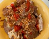 Foto langkah ke 6 dari resep Siomay udang campur Ayam.