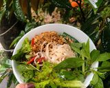 Hình bước làm 4 của món Phở trộn chay