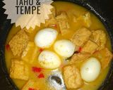Foto langkah ke 4 dari resep Kari Telur Tahu & Tempe Tanpa Santan.