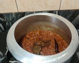 A picture of step 7 of White matar chole.