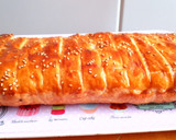 Foto del paso 5 de la receta: Trenza de jamón y queso