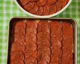 Foto langkah ke 6 dari resep Focaccia Marinara Beef Pepperoni Cheese (Triple Cheese).