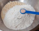 Hình bước làm 2 của món Bánh MÌ yến mạch nướng bằng chảo