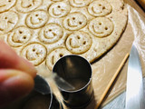Smiley honey cookies 😊 (comida vegetariana)