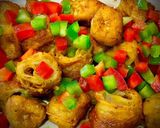 Hình bước làm 5 của món ĐẬU HŨ, MÌ CĂN SỐT CÀ RI